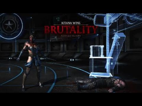 Kitana (Royal Storm) 50% corner combo with Brutality