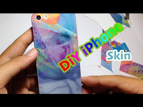 DiY iPhone Skin (How to Customize Skin & Apply it)