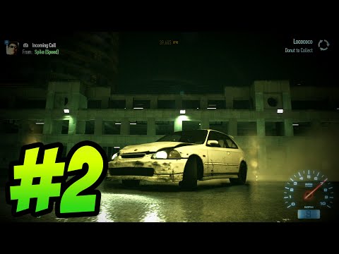 Need For Speed 2015 Gameplay Walkthrough - Part 2 -  Donut Fail (Let's Play / Playthrough)