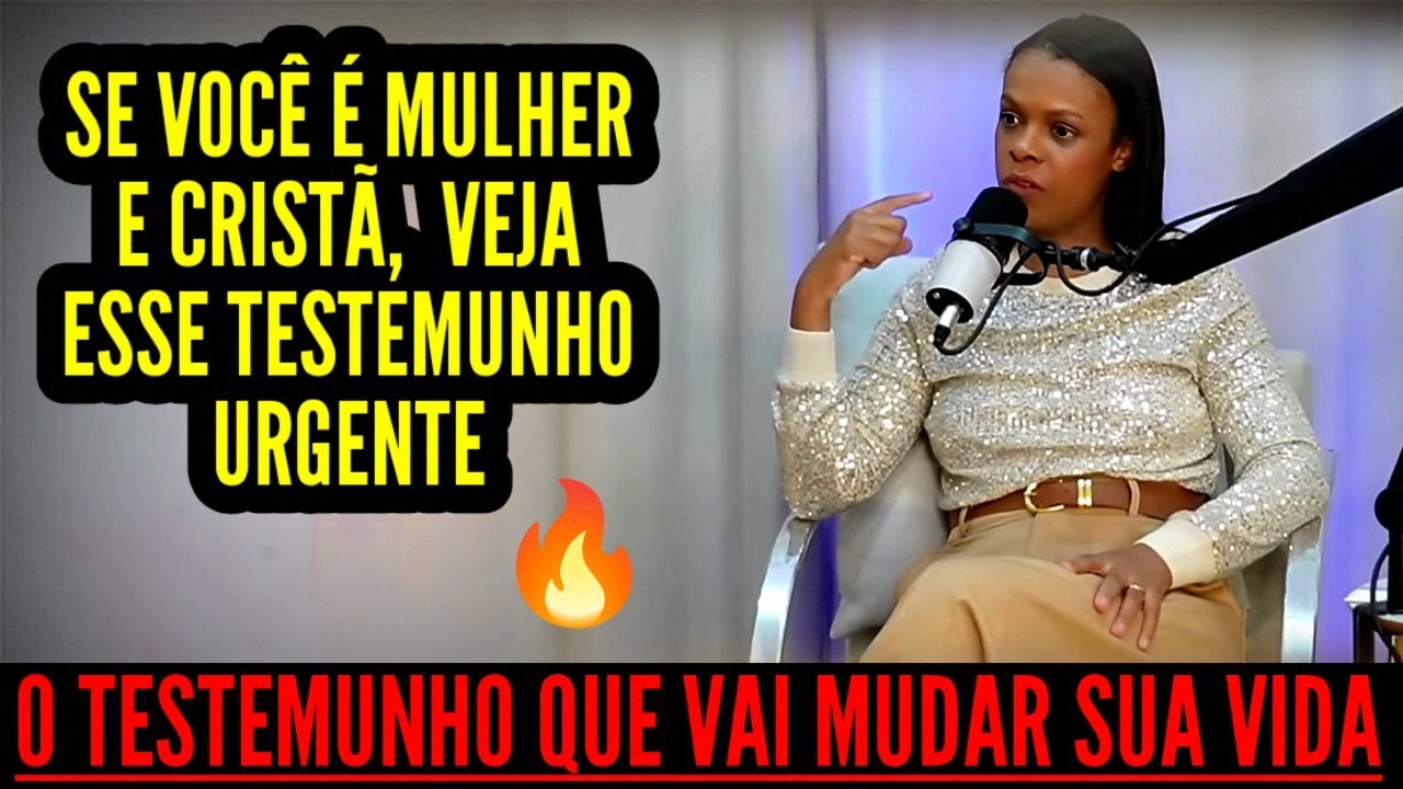 "A MENINA DO OUVIDO PODRE" Testemunho transformador | Impossível não se emocionar