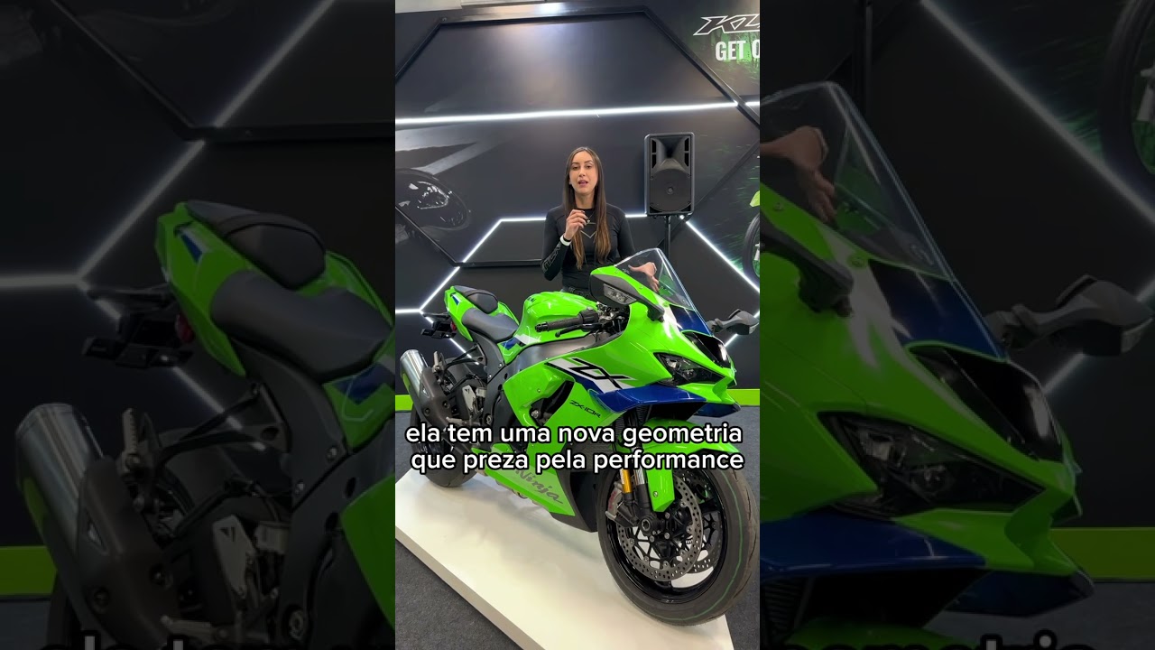 A Kawasaki chegou acelerando no Festival🔥
