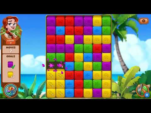 Lost Island Blast Adventure Level 7 No Boosters