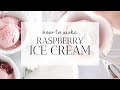 All Natural Homemade Raspberry Ice Cream LOW SUGAR ICE CREAM RECIPE