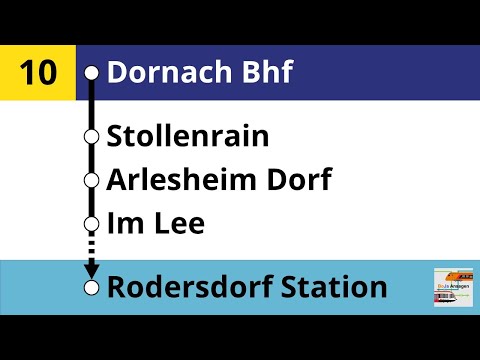 BLT Ansagen I 10 Dornach - Basel - Rodersdorf I BoJa Ansagen