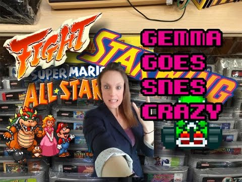 Retro Picks Ups - Gemma Goes Snes Crazy!