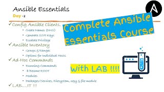 Download the video "Ansible Tutorial  - Day2 | With LAB | Ansible Inventory | Ansible Modules | Ansible Ad-Hoc Commands"