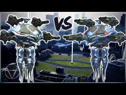 [WR] 🔥 Squall VS Retaliator - Titan Weapons Comparison | War Robots
