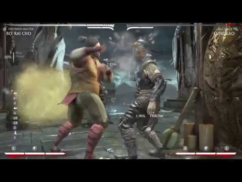 Bo Rai Cho Flashy Drunken Master Combo 1 Bar 51%