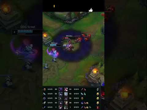 EDG Scout vs DRX Zeka Worlds 2022 Akali vs Sylas #shorts