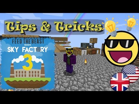 10 Tips & Tricks in Sky Factory 3 for an easy start and fast progress - FTB - modded Minecraft 1.10
