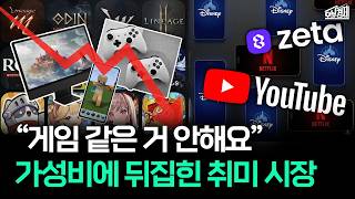 "요즘 누가 게임 해요?"  멸종 위기라는 K-게임 근황｜오분경제