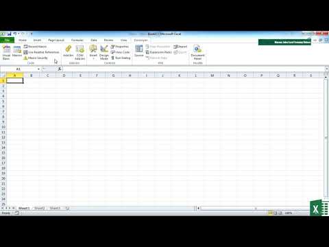 36. Recording And Running A Simple Macro  || VBA Tutorial || Lecture || Microsoft Excel ||