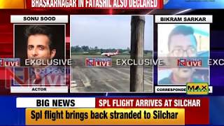 Special flight arranged by Sonu Sood brings back stranded Assam residents from Mumbai