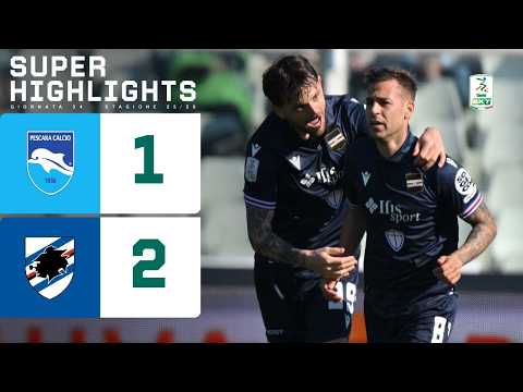 Delfino Pescara 1-2 UC Unione Calcio Sampdoria Gen...
