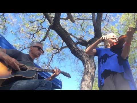 Greg and I at farmers market