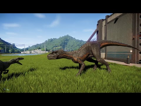 Velociraptors vs Indoraptor - Dino Fights! (4K UHD)