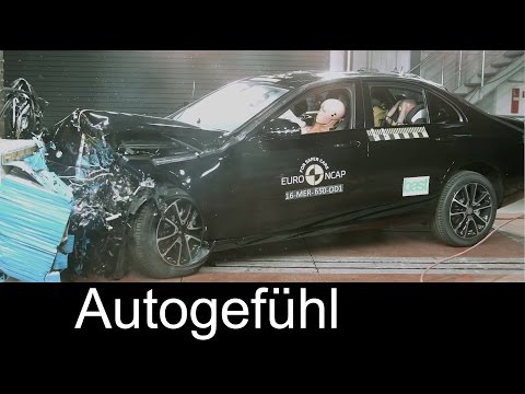 Mercedes-Benz E-Class Crash Test - E-Klasse neu new EURO NCAP - Autogefühl