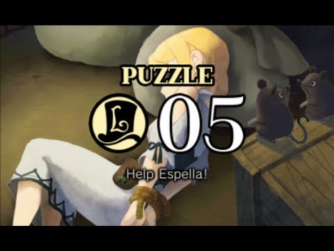 Puzzle Solution: Puzzle 05 - Help Espella! (Professor Layton vs Phoenix Wright: Ace Attorney)