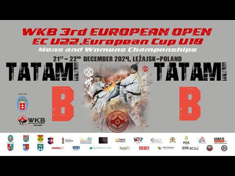 2024 WKB 3rd European Open Championship, U22, European CUP - Day 1 / Tatami B