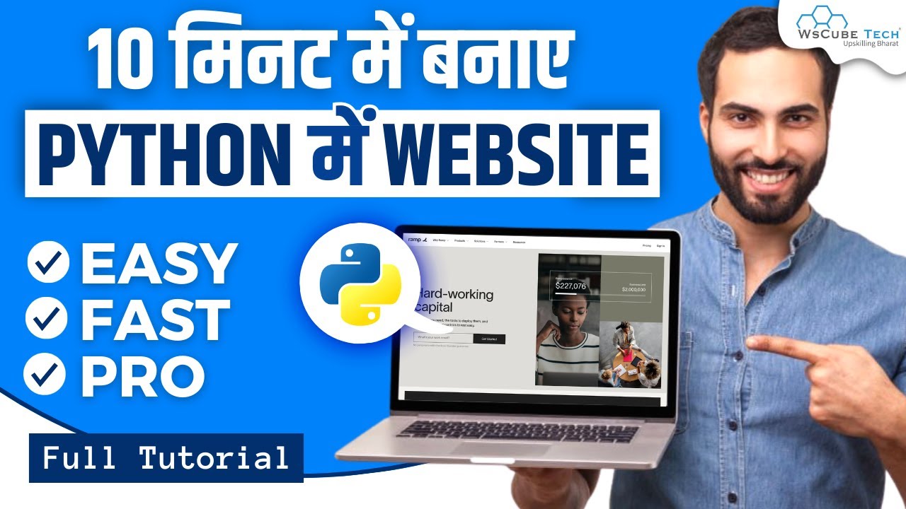 Make a Python Website in 10 Mins using Steamlit - Simple & Fast Website