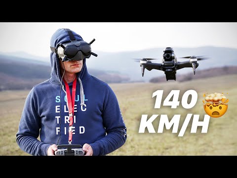Egy Teslát is simán legyorsul a DJI FPV drón