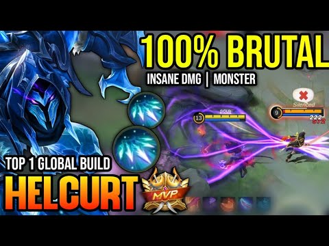 HELCURT BEST BUILD 2023 | BUILD TOP 1 GLOBAL HELCURT GAMEPLAY | MOBILE LEGENDS✓