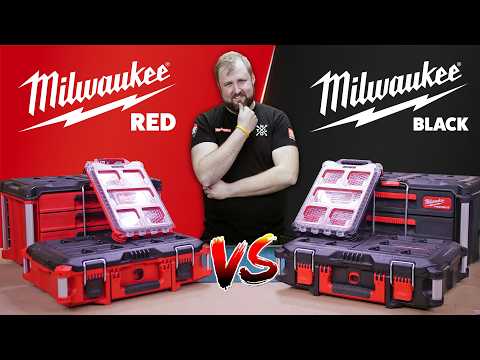 Why is Milwaukee Packout Red or Black in Different Countries?