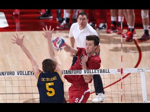 Madison Hayden #17 - Stanford vs UC Irvine Men's Volleyball Highlights