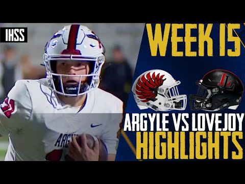 Epic Argyle vs Lovejoy Football Showdown | Highlights & Key Moments