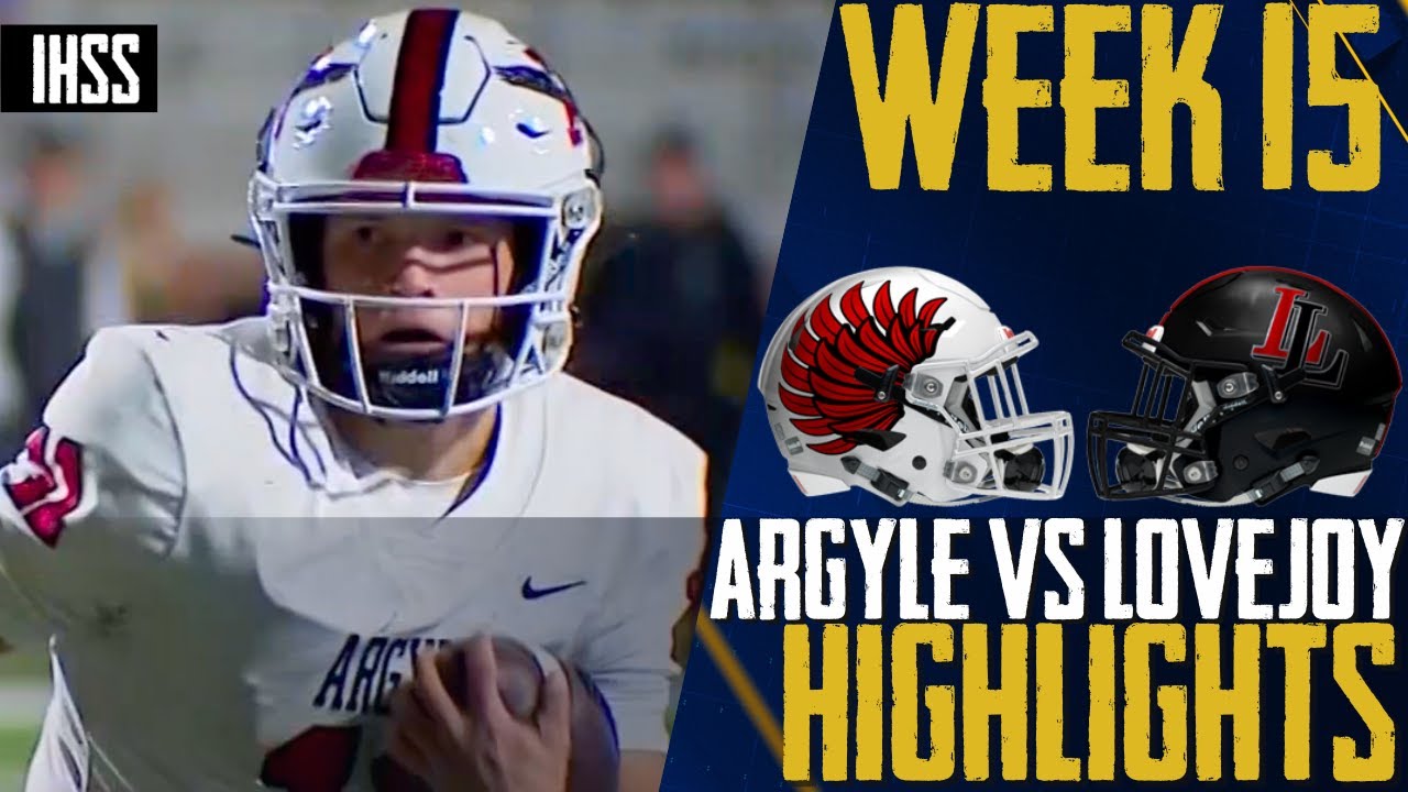 Epic Argyle vs Lovejoy Football Showdown | Highlights & Key Moments