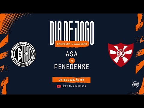 ASA X PENEDENSE | CAMPEONATO ALAGOANO | 07 DE FEVEREIRO DE 2026