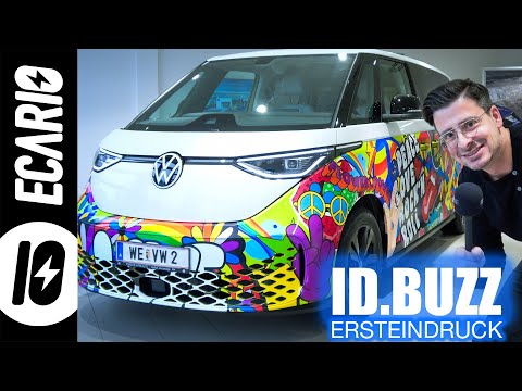 VW ID.BUZZ in der Ecario-Kurzvorstellung 👉 Elektro-Bulli ist MEGA 😃