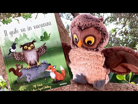 IL GUFO VA IN VACANZA - VIDEO E AUDIOLIBRO - LIBRO LETTO AD ALTA VOCE PER BAMBINI