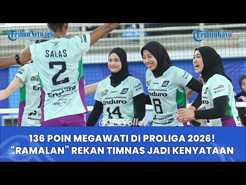 136 Poin Megawati di Proliga 2026! “Ramalan” Rekan Timnas Jadi Kenyataan