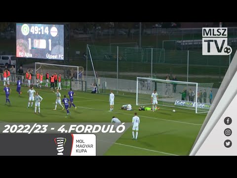FC Ajka - Újpest FC | 1-3 (1-1) | Magyar Kupa | 4. forduló | MLSZTV