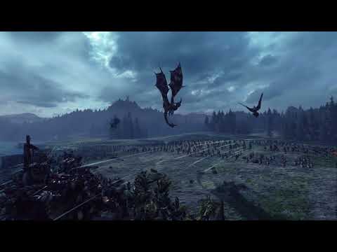 Total War: WARHAMMER 2 - Wood Elf vs Greenskins Chokepoint Battle (1440p)