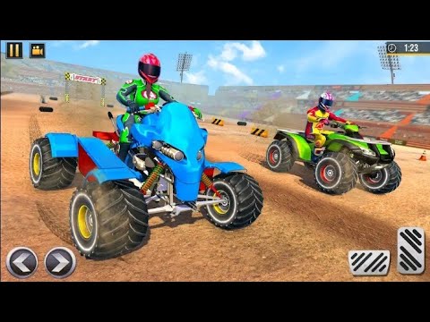 ATV Quad Bike Demolition Derby Crash , Stante Racing games