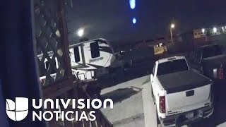 Una cámara de seguridad capta la caída de un meteorito en Canadá
