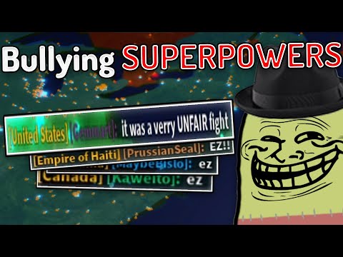 Bullying Superpowers in Rise of Nations
