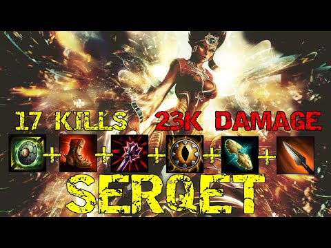 SERQET TANK BUILD DOES TO MUCH DAMAGE!! Serqet Jungle Gameplay | Smite Conquest
