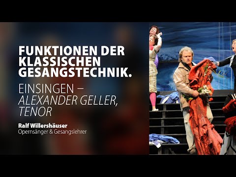 Unterricht & Einsingen - klassische Gesangsmethode | Passaggio, Kopf- und Bruststimme erklärt