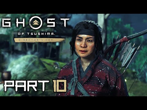 Ghost of Tsushima: Director's Cut Walkthrough Part 10 4k Widescreen with Side Missions
