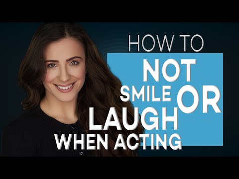 HOW TO NOT SMILE OR LAUGH WHEN ACTING | ACTING TIPS WITH ELIANA GHEN