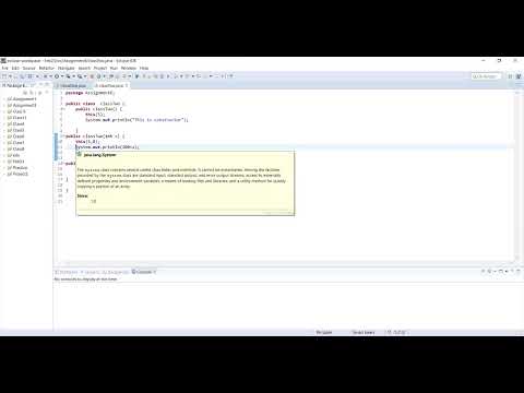 Constructor Constructor Chain And Access Modifier Java