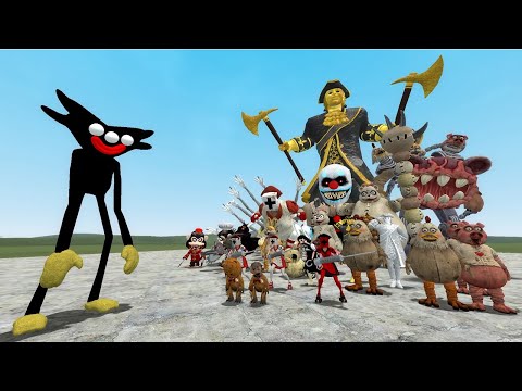 All DARK DECEPTION vs Killy Willy [DRG NEXTBOT] in Garry's Mod