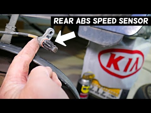 KIA REAR ABS SENSOR WHEEL SPEED SENSOR LOCATION REPLACEMENT EXPLAINED