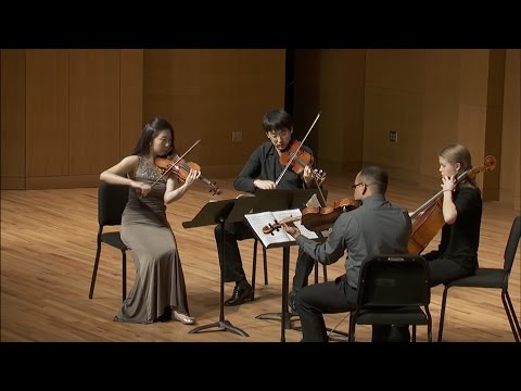 UNT Bancroft String Quartet: Antonín Dvořák - Quartet No. 12