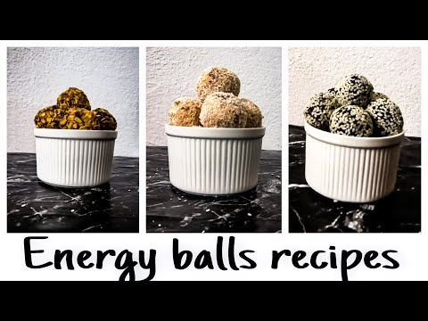 No-Bake Energy Balls | 3 Delicious Ways