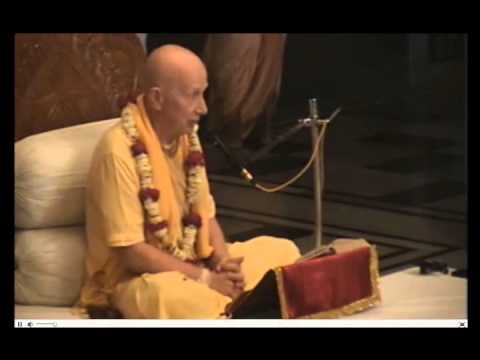 LA PERFEZIONE IN UN SECONDO (S.B. 5.13.22 - H.H. Chandramouli Swami, 11mar14)