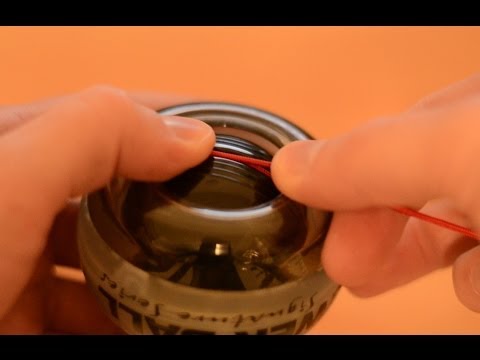 How to Start a POWERBALL With a Cord String Rope